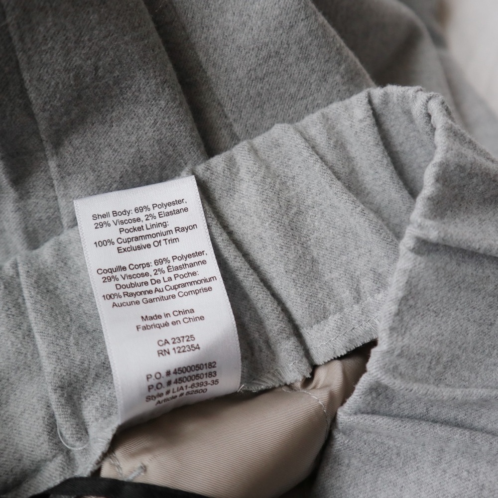 ARITZIA Babaton Grey Dexter Pant - Picture 7 of 9